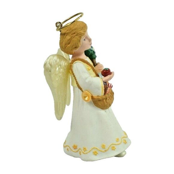 Hallmark Christmas Visitors Series 4.5 inch Angel Decorative Figurine (1996) - Picture 4 of 5